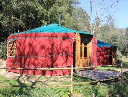 Unusual holiday in Yurt in Languedoc Roussillon.