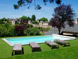 Holiday home with pool in Aveyron, France.