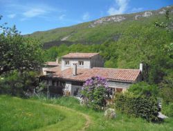 Large holiday cottage in the Drome, south of France.