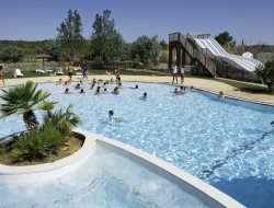 campsite with heated pool in Aude, france.